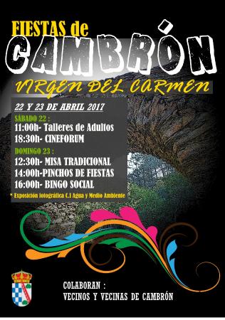 Imagen FIESTAS CAMBRÓN 2017